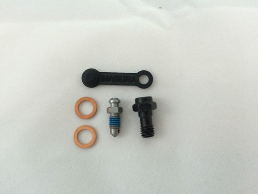 Magura Hymec banjo bolt med lufting M6x16,5mm