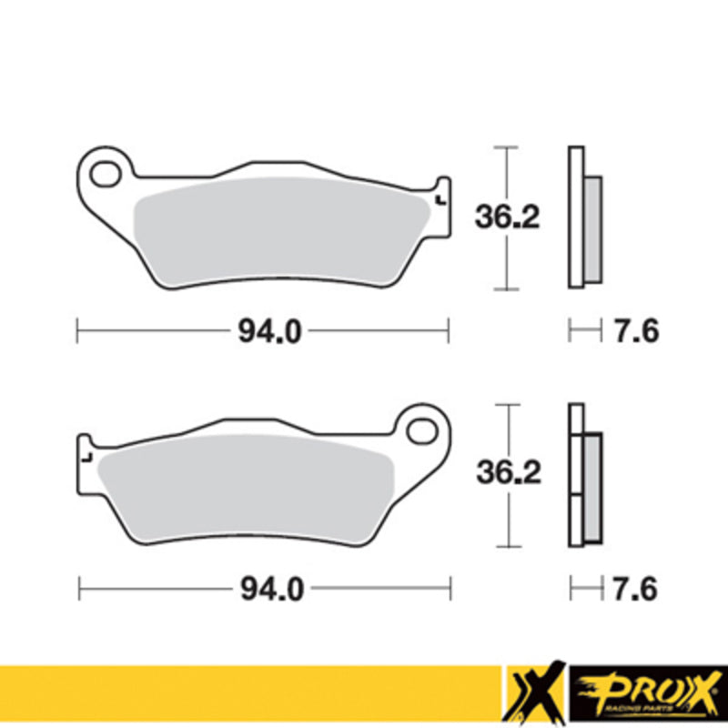 ProX Fremre bremsekloss KTM125/150/200/250/300/350/450/525/530