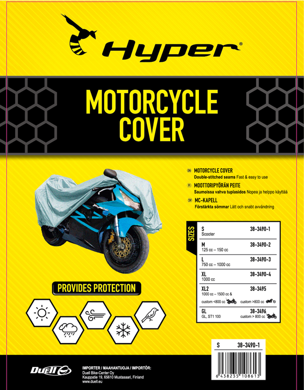 Hyper Cover Mc S 183x89x120cm