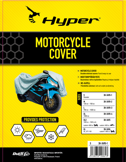 Hyper Cover Mc L 228x99x124cm