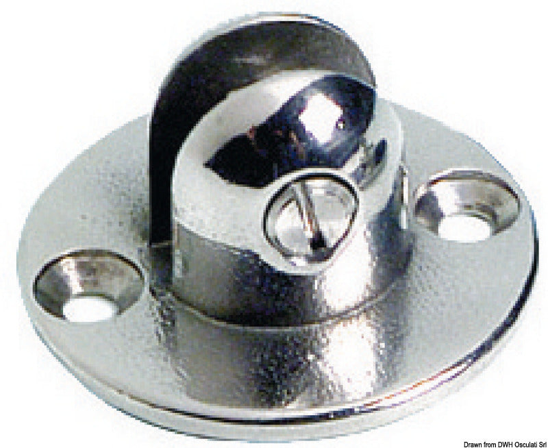 Base med gaffel/pin Ø 8mm