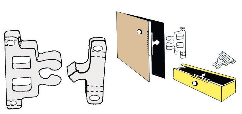 nylon dørholder