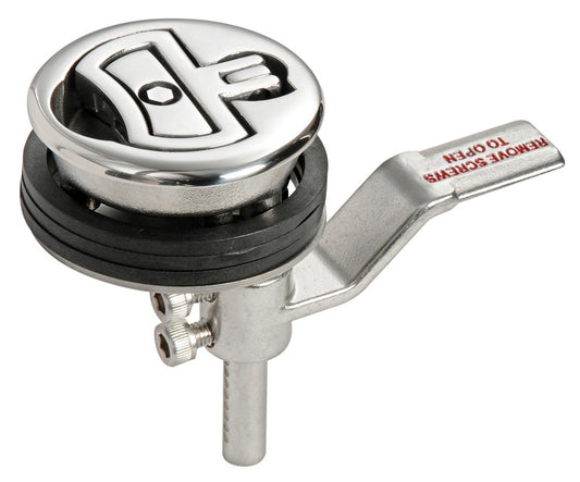 flush pull, SS, m/lås