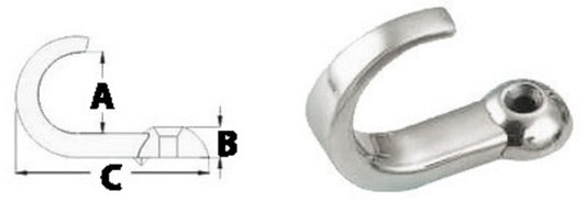 SS krok 15x5.7x35.8 mm