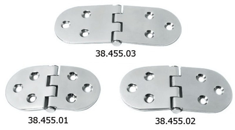 S.S hengsel 160x60 mm