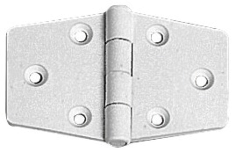 Plasthengsle 65x40 mm 2 stk/boks