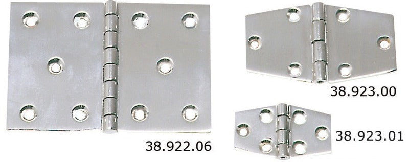 S.S hengsel 62x37 mm
