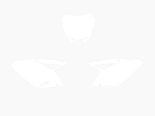 Blackbird Pre Cut Bakgrunner hvit RMZ450 08-15
