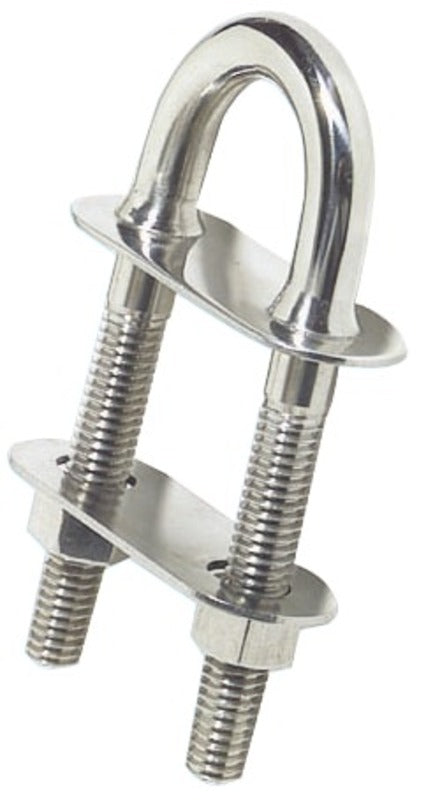 Osculati U-bolt koniske beslag speilpolert SS 131x12,5mm