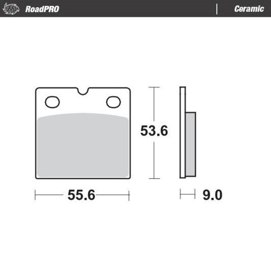 Moto-Master Bremseklosser RoadPRO Keramisk
