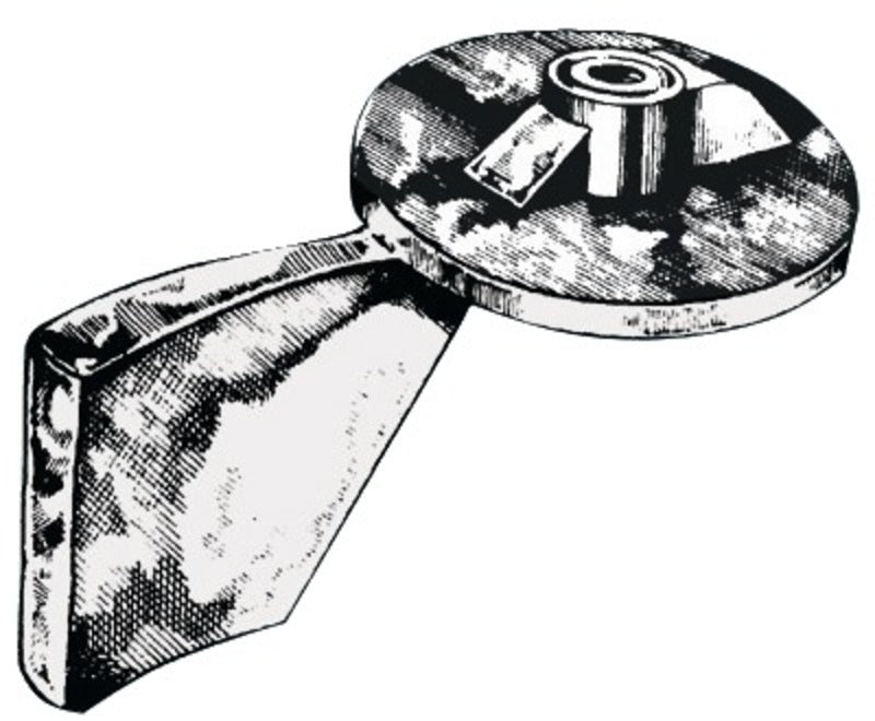 Osculati anode fin (sink) Yamaha 50-90HK