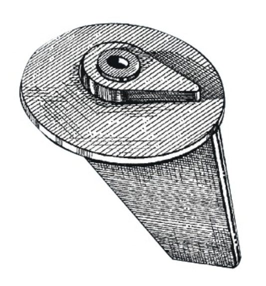 Osculati anode fin (sink) Tohatsu/Mercury