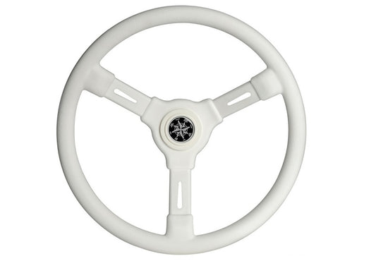 3-eikers ratt hvit 355 mm