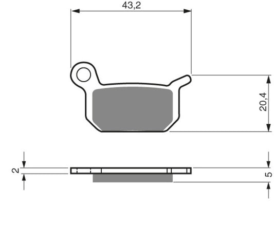 GOLDFREN Bremseklosser 190 Keramisk Karbon S3