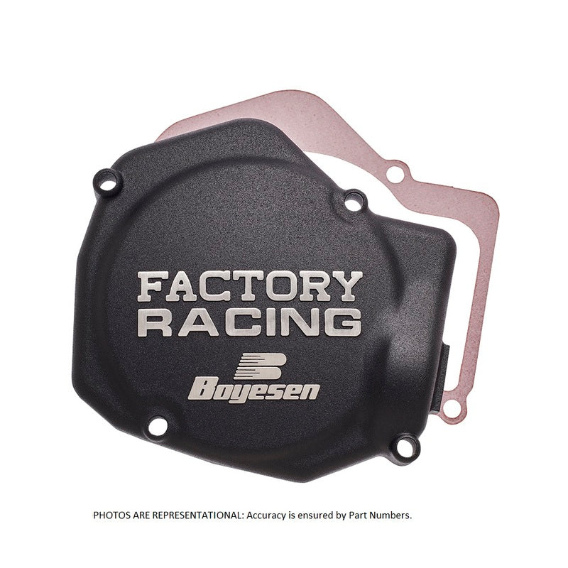 BOYESEN Factory Tenningsdeksel YZ250 99- Svart