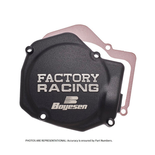 BOYESEN Factory Tenningsdeksel YZ250 99- Svart