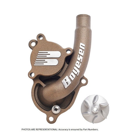 BOYESEN Supercooler Vannpumpe KTM250SX-F 16-,350SX-F 16-,HVA FC250/350 16-