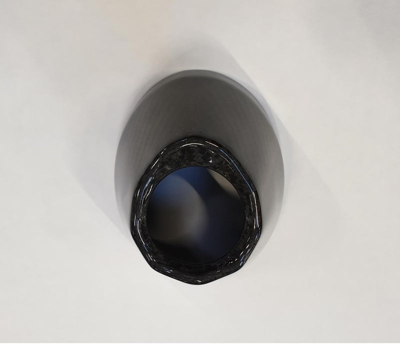 HGS Endestykke Racing Karbon, 250cc 4T Oval form