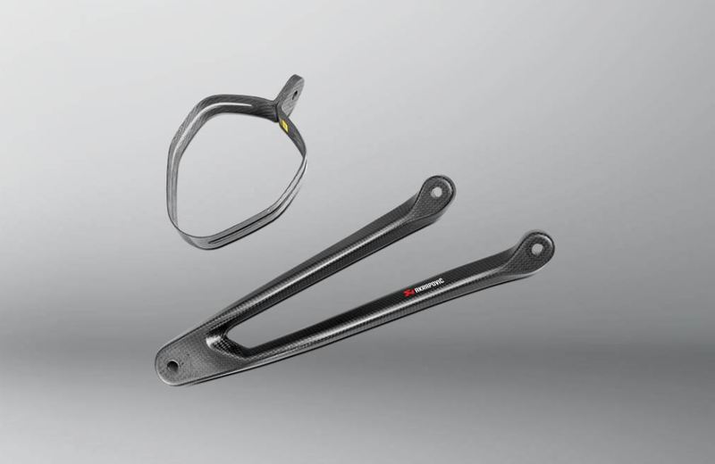 Akrapovic Eksospottebrakett + eksospotteklemme
