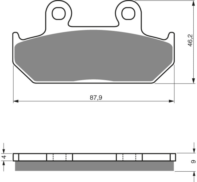 GOLDFREN Bremseklosser 024 Keramisk Karbon S3