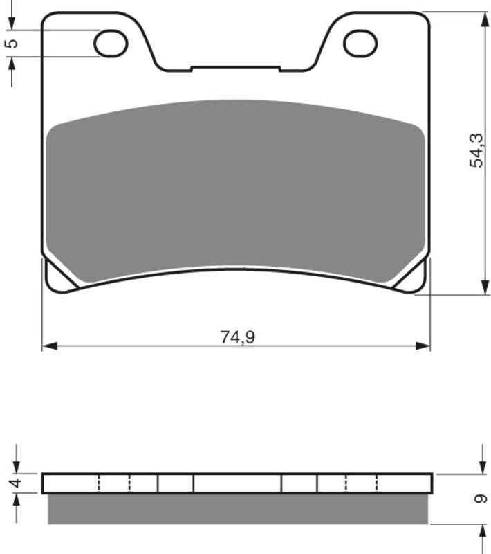 GOLDFREN Bremseklosser 028 Keramisk Karbon S3