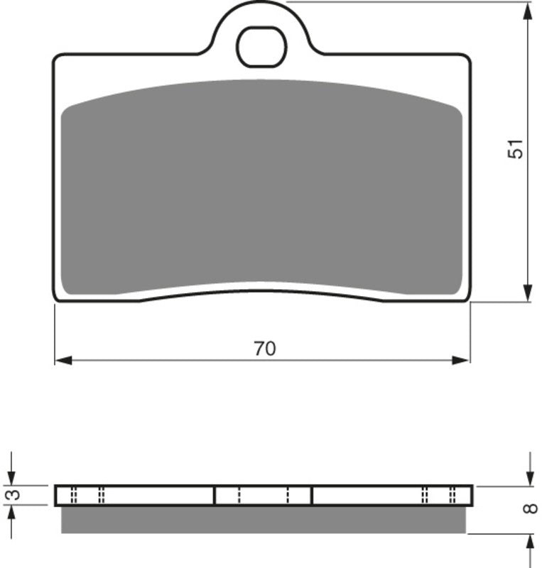 GOLDFREN Bremseklosser 064 Keramisk karbon S3