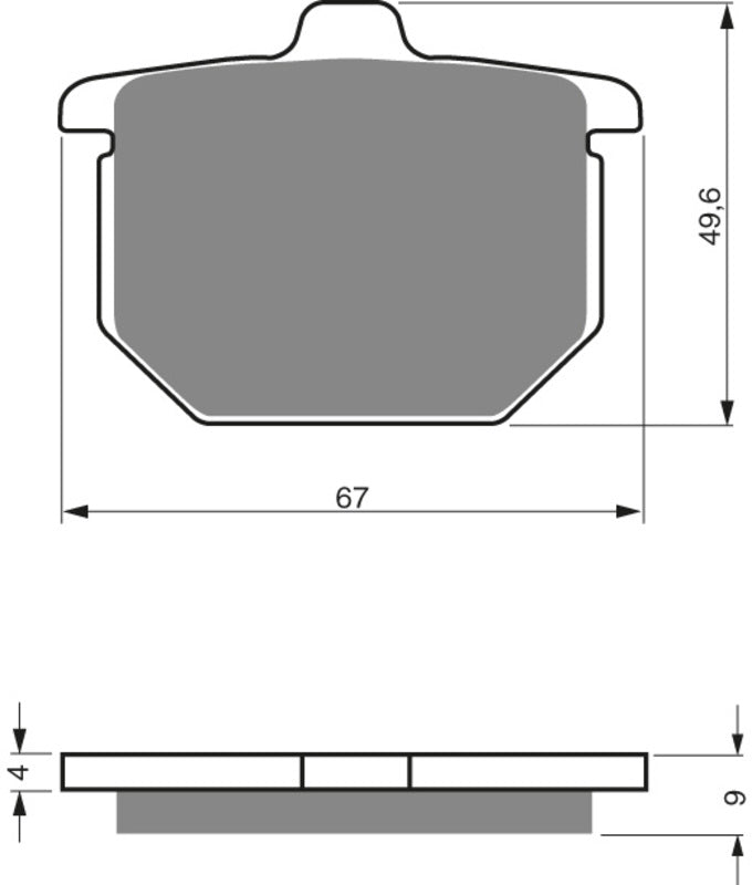 GOLDFREN Brake Pads 078 Ceramic carbon AD