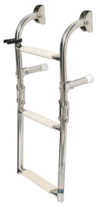 S.S transom ladder 3 steps
