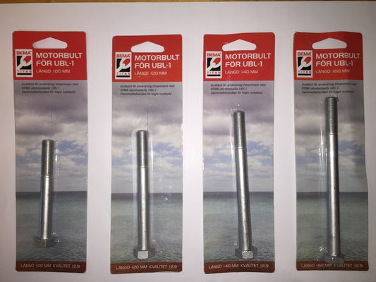 Bema UBL-1, M6S 12.9 M12x1,25x160 Dacromet