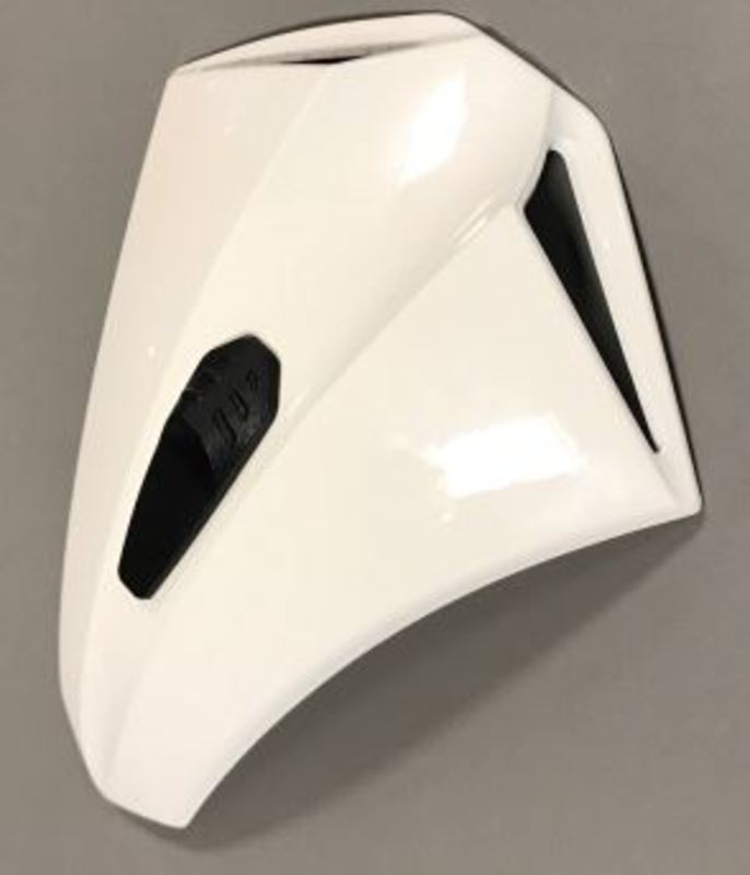 Schuberth C3Pro ventilasjonsskjerm, blank hvit
