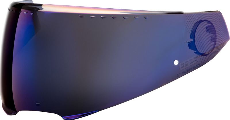 Schuberth C4 Visir blå speil, 60-65