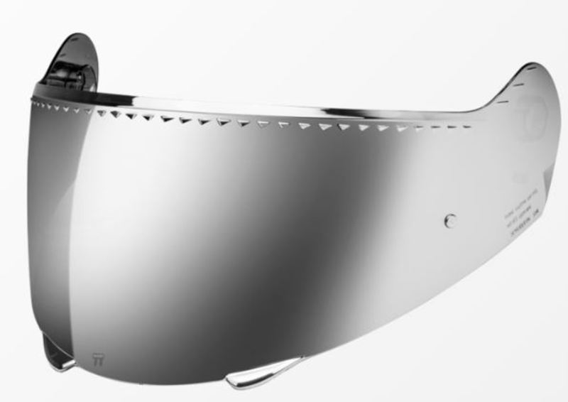 Schuberth R2 visir sølv speil AF klar