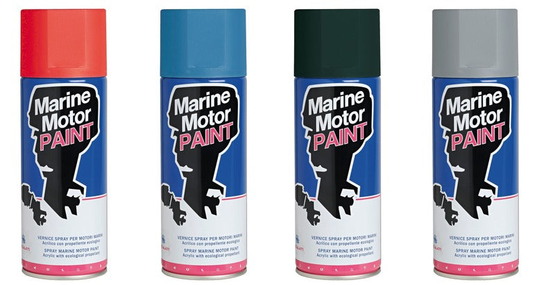 Motorlakk 400ml, OMC hvit 81-