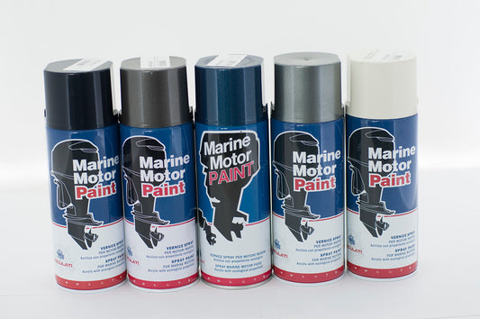 Motorlakk 400ml, Yanmar metallgrå