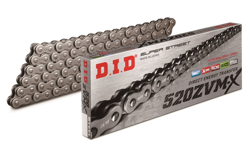 D.I.D 520ZVM-X Chain+Connecting link rivet type (ZJ)