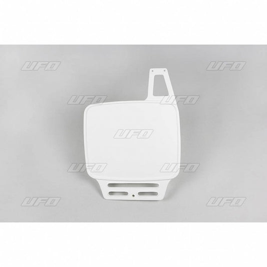 UFO Universell frontnummerplate veteran MX/Enduro 79-89 Hvit