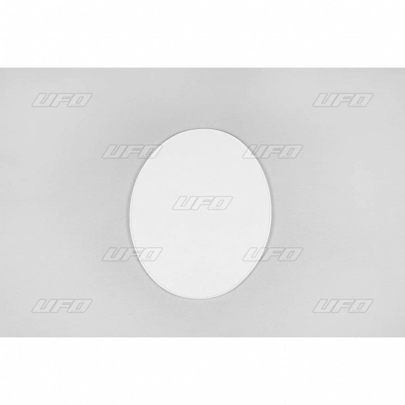 UFO Skiltplater veteran MX/Enduro 1970 Hvit