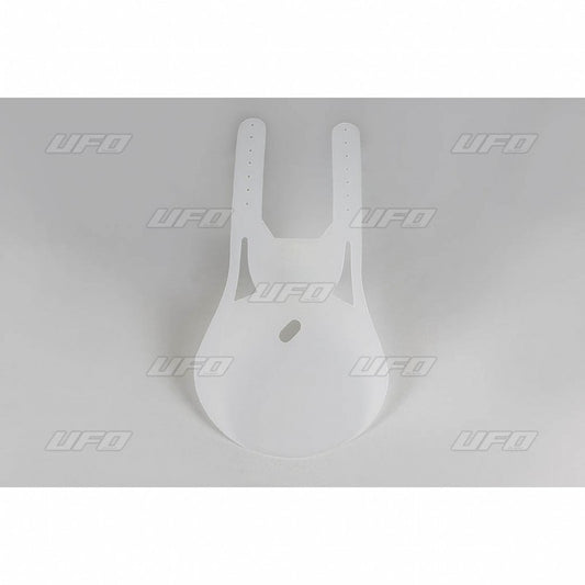 UFO Front oval plate veteran MX/Enduro 76-83 Hvit