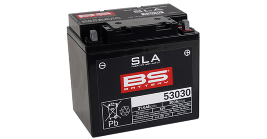 BS Batteri 53030 (FA) SLA - Forseglet og Aktivert