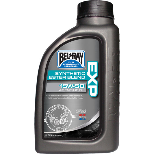 Bel-Ray EXP 15W-50 Synthetic Ester Blend 4T Motorolje 1L