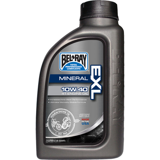 Bel-Ray EXL 10W-40 Mineral 4T Motorolje 1L