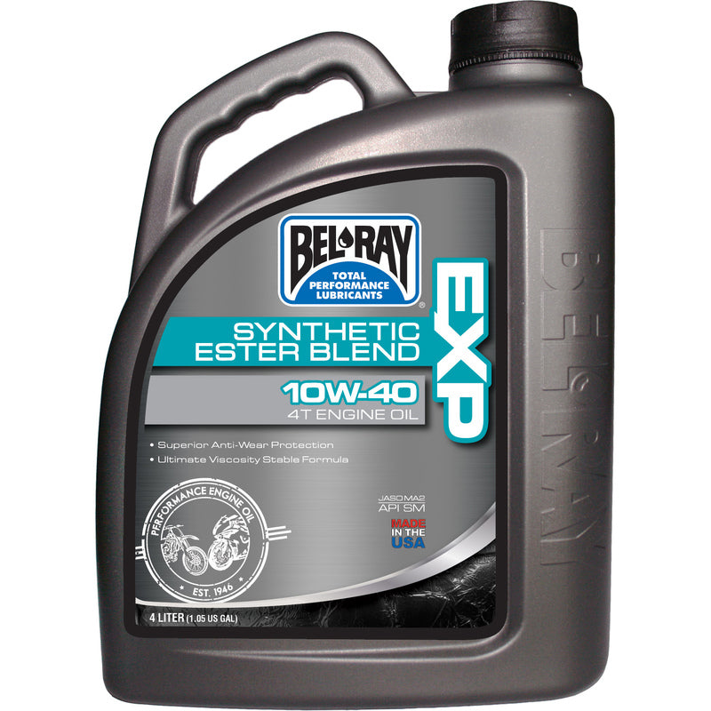 Bel-Ray EXP Synthetic Ester Blend 4T Motorolje 10W-40 4L