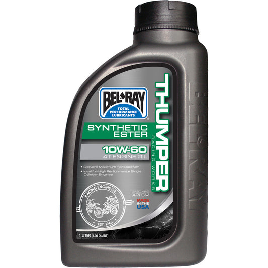 Bel-Ray Thumper® Racing Works 10W-60 Synthetic Ester 4T Motorolje 1L