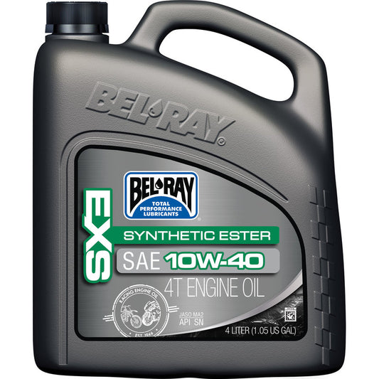 Bel-Ray EXS Hel-syntetisk Ester 4T Motorolje 10W-40 4L