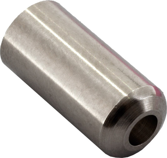 Festehylser, innvendig Ø 4,9mm, lengde 12,0mm, tråd Ø 2,5mm, (10 stk)