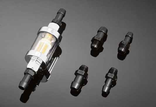 Highway Hawk drivstoffilter krom