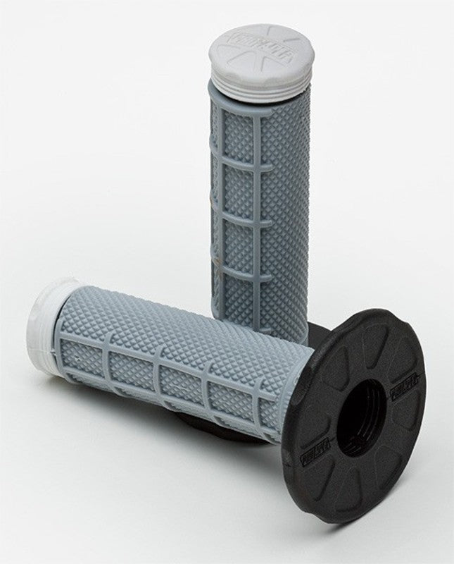 Protaper Grips Tri-Density ½ Waffle Hvit/Grå