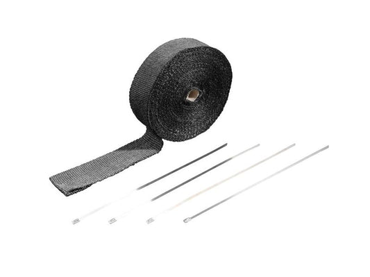 Eksosinnpakning Svart 10 Mtr