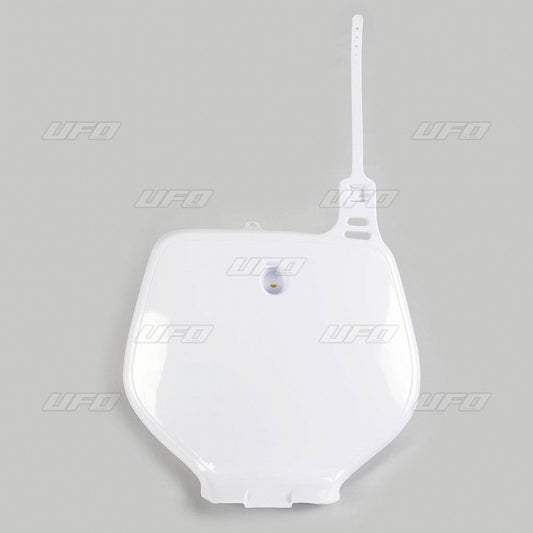 UFO Front nummerplate YZ/YZF125-400 92-99 Hvit 046