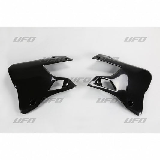 UFO Radiatordeksel YZ125/250 96-01 Svart 001